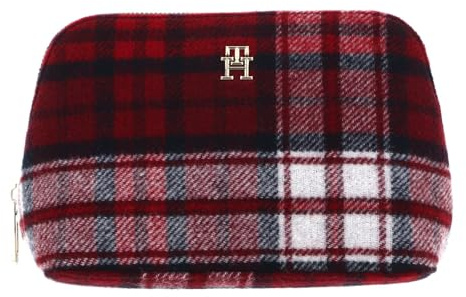 TOMMY HILFIGER Kosmetiktasche SPWW Giftpack Washbag Check rot