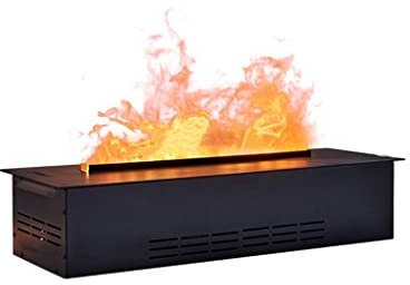 Home Cheminée Électrique Cheminée Électrique Embarquée 3D Simulation Flamme Électronique Vapeur Humidification Ménage Salon Décoratif Électrique Cheminées TV Fond Décoration Murale Décorative Cheminée