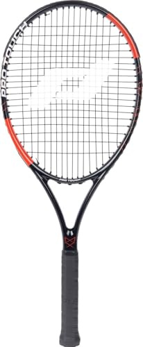 Pro Touch Herren Ace 500 Tennis-Schläger, Black/Red/White, 1