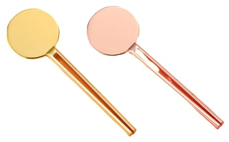 2 Pcs Stainless Steel Toothpaste Squeezer, Tube Squeezer, Tube Wringer Keys Dispenser Roller for Toothpaste Cosmetic Oil Cream Paint Squeezer Safety Aids Accessories