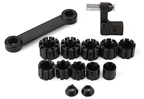 RIZGHWOY Ring Ball Clamp Setter Tool, Jewellery Mandrel with Engraving Accessories for Diamond Ring Sizing and Adjustment