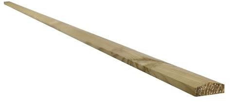 Snowdon Timber Garden Treated Fence Capping Rail (L) 1.83m (W) 40mm (T) 15mm