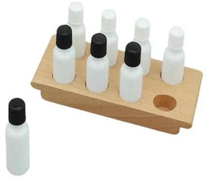 Colcolo Juguetes de Entrenamiento sensorial de Botella para niños Caja de Olor a Juguete de Viaje