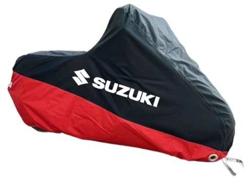 SJSHOPS Motorrad Abdeckplane Outdoor für Suzuki V Strom 1050DE,Wasserdicht Winterfest Staubdicht UV-Schutz,Oxford Motorradgarage Abdeckhaube Motorradplane Schutzhülle