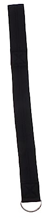 Stroller Wrist Strap Multipurpose Black Neoprene Iron Leash | Outdoor Use, Safety Belt Style, Secure Hand Strap for Emergent Situations