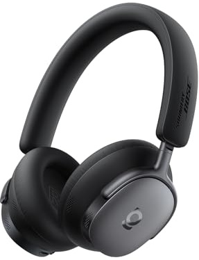 Baseus Inspire XH1 Adaptive Active Noise Cancelling Headphones, Sound by Bose, Dolby Audio, Premium Real-Time Adaptive ANC, Adaptive Tuning Rich Sound, Hi-Res Audio, 100H Playtime - Cosmic Black