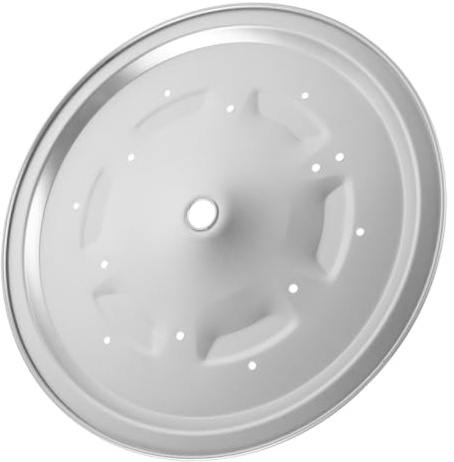 TOYANDONA Placa de Metal para Inserto Metálico para Tapa de Repuestos de Aluminio Fácil de Limpiar y Seguro