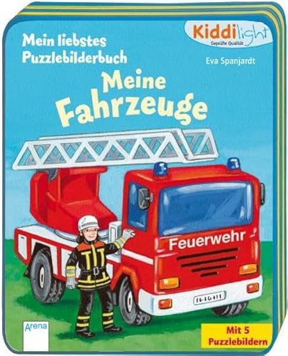 Mein liebstes Puzzlebilderbuch - Meine Fahrzeuge: Mit 5 Puzzlebildern (Kiddilight)
