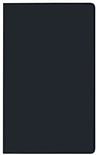 Taschenkalender Modus XL geheftet PVC schwarz 2023: Terminplaner mit Wochenkalendarium. Buchkalender - wiederverwendbar. 1 Woche 2 Seiten. 8,7 x 15,3 cm