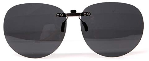 LOHO Clip polarisé sur des lunettes de soleil pour les lunettes de prescription-Good Lunettes de soleil clip pour lunettes de myopie extérieure/conduite/pêche pour Homme et Femme