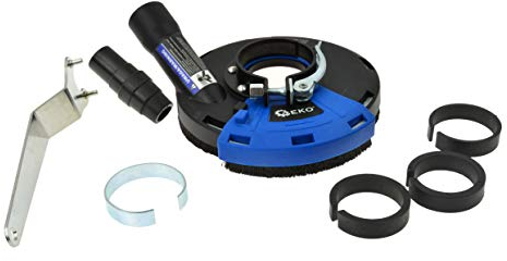 BSD Professionell Absaughaube, Universal Winkelschleifer Absaughaube, Absaughaube für Winkelschleifer 115mm/125mm