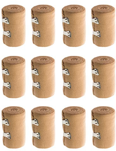 varivendo Notizblock + 12 Stück Figo Elastikbandage 7,5 cm x 115 cm