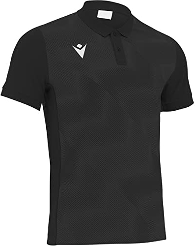 Macron Thavil Sportpullover, Unisex-Erwachsene, Schwarz/Weiß, XXL EU