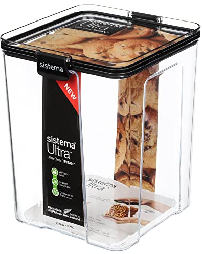 Sistema Ultra Square Storage Box Transparent 2.75 l