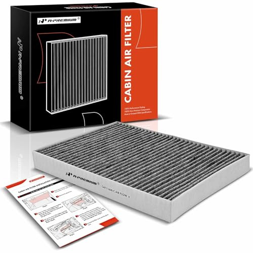 A-Premium Cabin Air Filter Compatible with Chrysler & Dodge - 2011-2020 300, 2011-2022 Challenger, 2011-2022 Charger, Replace# 68071668AA, with Activated Carbon