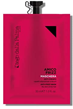 Diego dalla Palma | AMICO FRIZZ - Maschera Capelli Anticrespo, Districa e Nutre senza Appesantire, con Acido Ialuronico, per Capelli Crespi, 30ml