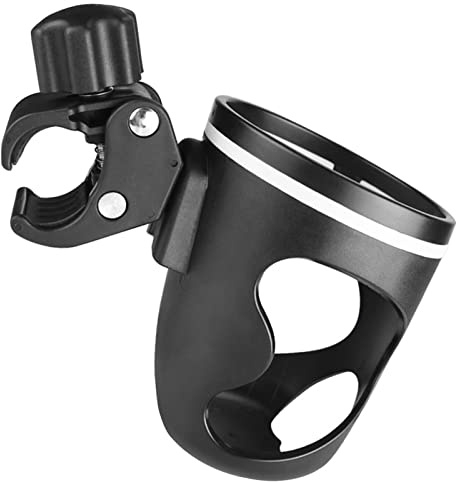 2 Wheelchair Cup Holder | Cup Holder for Wheelchair - Cup Phone Holder Not Easy to Slide, Non-Slip Design for Stroller Scooter