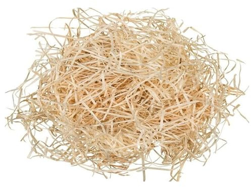 Creativ Discount Holzwolle Spezial - sehr feine Qualität, Füllmaterial für Bären, Verpackungsmaterial, Stopfmaterial, etc., 1kg