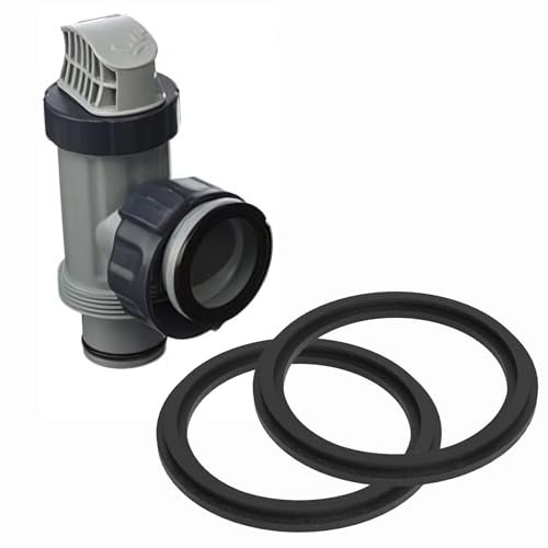 Sintrix Fab 2 x Pool Pump Seal - Compatible with Bestway & Intex Filter Pump P6029 - O-Ring Seal for Sand Filter System, Fits Connection 38 mm from 2017
