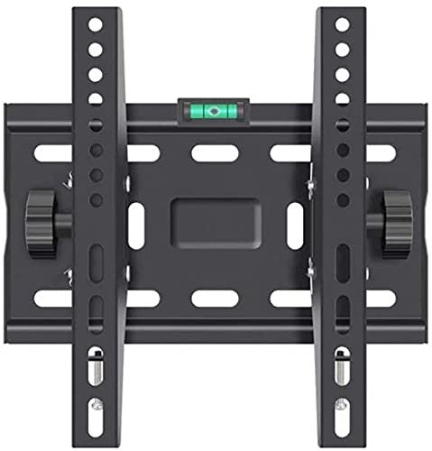 DRFGNF Supporti per TV Supporto per TV, Fino a 50 kg, Supporto TV inclinabile, Supporto da Parete per TV per la Maggior Parte dei televisori Piatti e curvi da 26-55 Pollici, VESA Massimo 400x400 mm