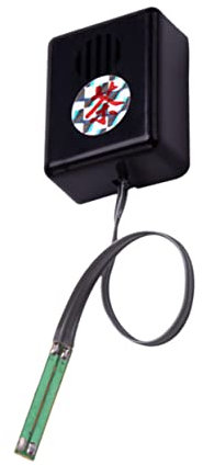 IWOWHERO Water Level Alarm for Tea Bucket Overflow Detector Security Alarm System with Battery Durable Easy to Install for Home Use Black