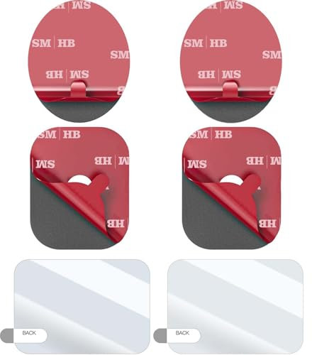 EveBeaty Sticky Adhesive Pads Compatible with Nextbase, Heavy-Duty Double-Sided Windshield Mounting Pads – Secure, No-Slip Grip – Easy Installation & Removal – Compatible with All Models