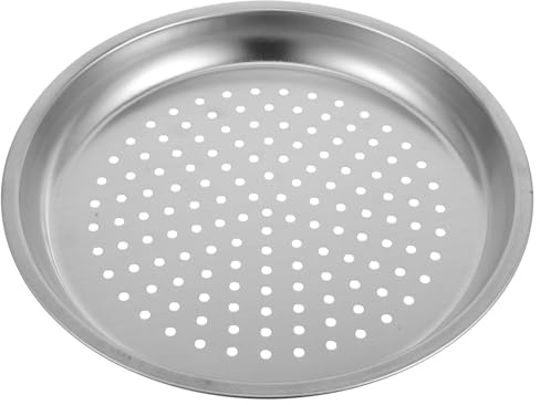 Edelstahl Dampfkorb 32cm für Wok, Silber, zum Dämpfen | Dampfeinsatz für Gemüse und Brötchen, Leicht zu Reinigen, Vielseitig Nutzbar, Home Kitchen