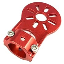 NSPmebTGW Juego de Montaje de Motor, Abrazadera de Tubo de Soporte Rojo de 16mm, Compatible con Tubo de Brazo de 16mm, Quadcopter, hexacóptero, multicóptero DIY(1 pcs)