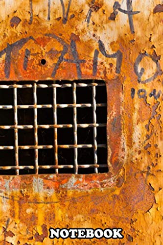 Notebook: Do Not Copy Or Ganora Grate On Rusty Door , Journal for Writing, College Ruled Size 6 x 9, 110 Pages
