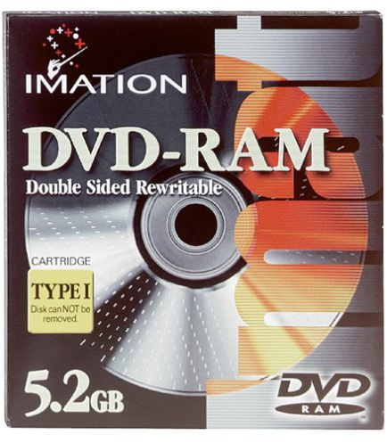 Imation DVD-RAM 5.2GB DVD en Blanco