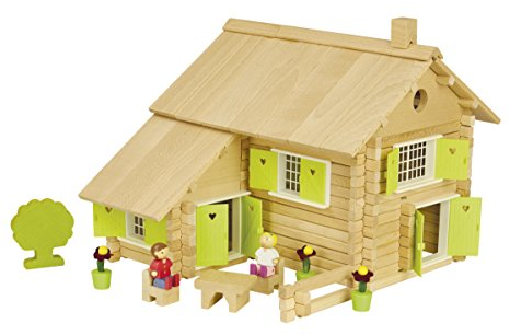 Jeujura Maison en rondins - 240 Pieces