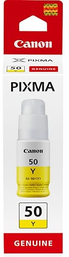 Canon GI-50 Y Original Tintenbehälter, Gelb, 70 ml