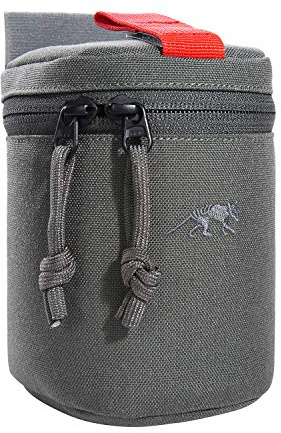 Tasmanian Tiger TT Modular Lens Bag VL Insert S Gepolsterte Kamera Objektiv-Tasche mit Klett-Rückseite Objektiv-Hülle, Innenmaße 11 x Ø 8 cm (Carbon)