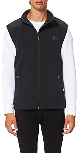 McKinley Herren Lusaka II Weste, Black, 4XL, Schwarz