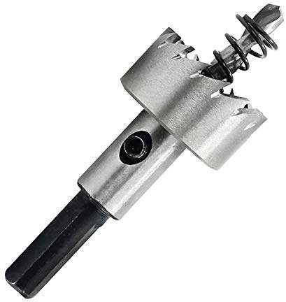 TF HSS Acero inoxidable carburo cementado cortador de sierra perforadora HSS Sierra perforadora corona circular broca espiral adecuado para cortar plástico, madera, metal, acero