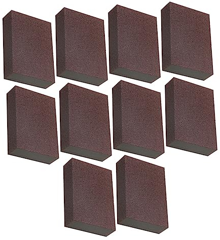 Mobestech 20pcs Carborundum Cleaning Sponges, Reusable Scrub Sponge for Dishwashing and Tabletop Cleaning, Efficient Dirt and Grease Removal for Home Use
