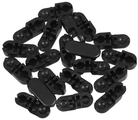 Zerodeko 10pcs Roller Blind Bead Buckle Accessories Window Blinds Accessories Parts Black and