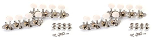 MVOSJFIE 16X Mandolin String Tuning Pegs Machine Heads String Tuning L+R Pegs for Mandolin Instruments Accessory Part