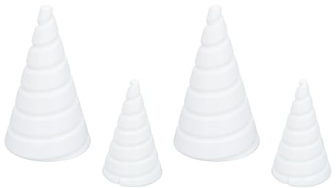 SEAFRONT 4PCS Gardening Coil Winding Jig Electroculture Gardening Air Plant Holder Making Tools Copper Wire Antenna Jig for Plants