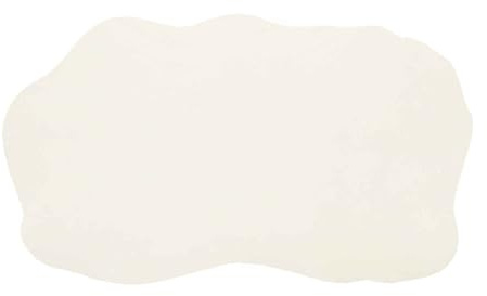 HARFINGTON Chamois Cloth for Car 23.6 x 35.4 Inch Natural Shammy Car Drying Towel Superb Absorbent Drying Cleaning Cloth for Glass Paint Care Mirrors Windows, White