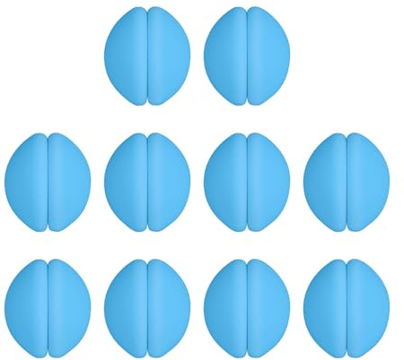10 pesi per tenda da doccia, rivestiti in silicone, resistenti, per drappeggi, tovaglie, bandiere, fodere resistenti