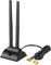 Bingfu 4G LTE Antenne SMA TS9 6dBi Magnetfuß MIMO Network Antenna Signal Amplifier für Telekom, Vodafone, O2, E-Plus LTE CPE Broadband Wireless Router Cellular Gateway Modem Huawei Router