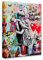 Tucocoo Banksy Graffiti Images pour le salon Petit garçon et fille Peintures de rue 1 pièce Toile colorée Pop Art mural Art moderne Décoration d'intérieur Giclée encadrée Prête à accrocher