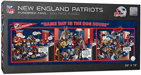 YouTheFan NFL Game Day in The Dog House - 1000pc Puzzle