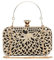 Miss Lulu Clutch Taschen für Frauen Hartschalen Clutches Beading Dinner Taschen Damen Pures Abendhandtaschen mit abnehmbarer Kette (Schwarz)