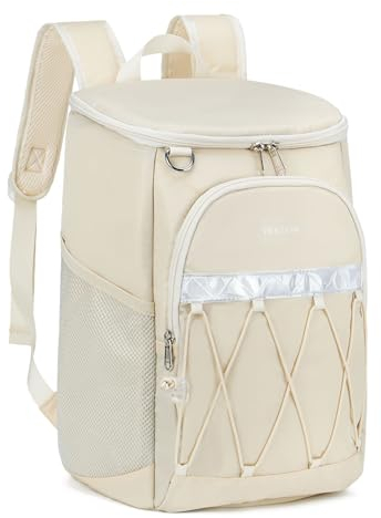 Rucksack Kühlrucksack 26 Dosen isoliert auslaufsicher für Damen Herren Strand Camping Picknick Angeln Wandern Mittagessen Rucksack Wasserdicht Kühler