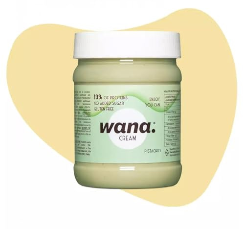 Wana - Wana Nata (250 G) - Proteínas para untar - Deliciosa pasta para untar - Pistacho