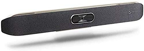 Poly All-in-one 4K Video-Konferenz-System 'Studio X50', 120° Blickwinkel, 5-fach Zoom, Unterstützt 2 Monitore, Schwarz