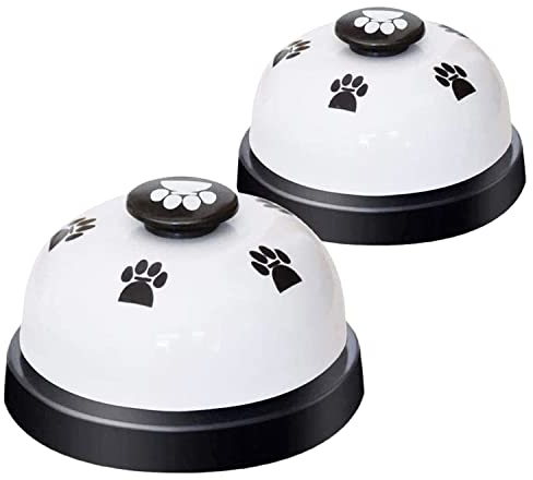 Alinana 2 Pack Dog Bell for Door Potty Training, Pet Bells for Dogs to Ring to Go Outside, Premium Quality Loud and Crisp Doorbell, Puppy and Cat Communication Device