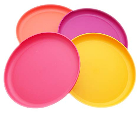 Tupperware Aloha Pick-Nick Teller Set (4) Kinderteller bunt